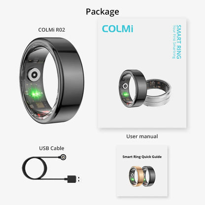 MedWatch™ Stefan - Smart Ring Titanium Steel Health Monitoring Ring: Supports good sleep, regulates blood pressure